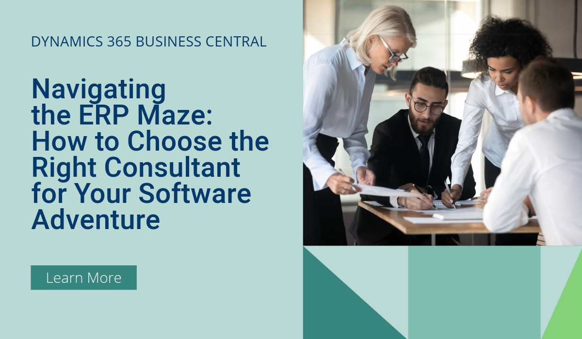 Navigating the ERP Maze: How to Choose the Right Consultant for Your Software Adventure