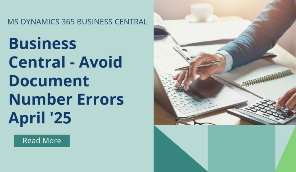 Avoid document number errors