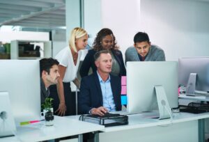 erp solutions to transform business operations office environment with erp solutions
