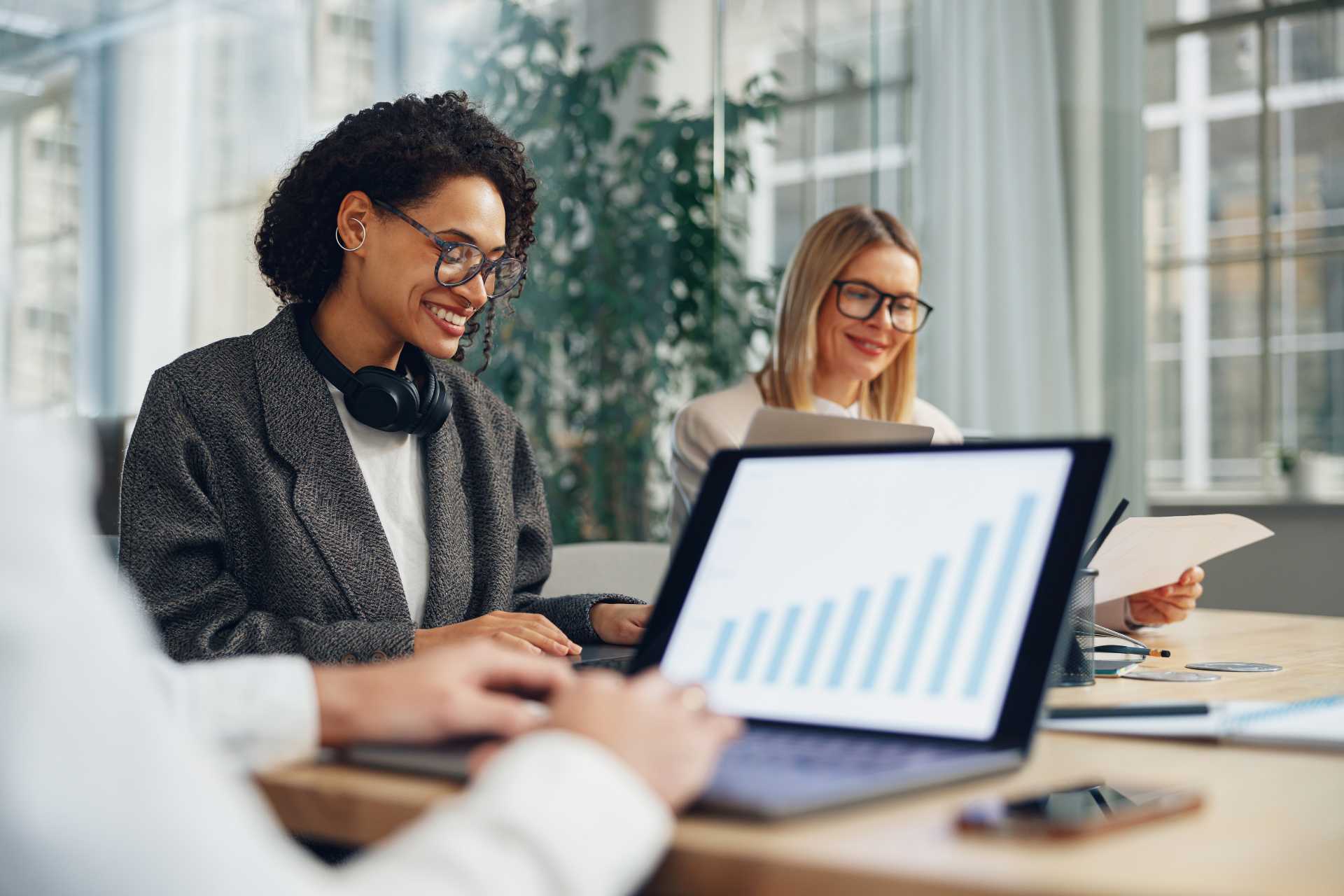 erp adoption, female working professionals in an office setup