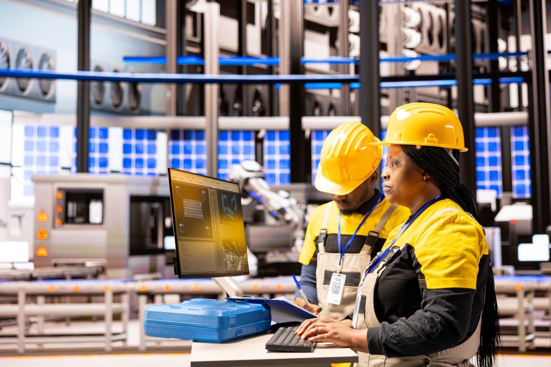 business central manufacturing capabilities, A manufacturing expert optimsing automation line.